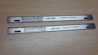 260 x 18 x 3 2st Hobelmesser Ersatzmesser Nut Ersatzteil Scheppach Schleicher HSS 18%